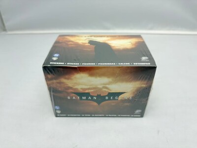 Batman Begins Upper Deck Entertainment Sticker Box - 50 Packs (5 Stickers Each)