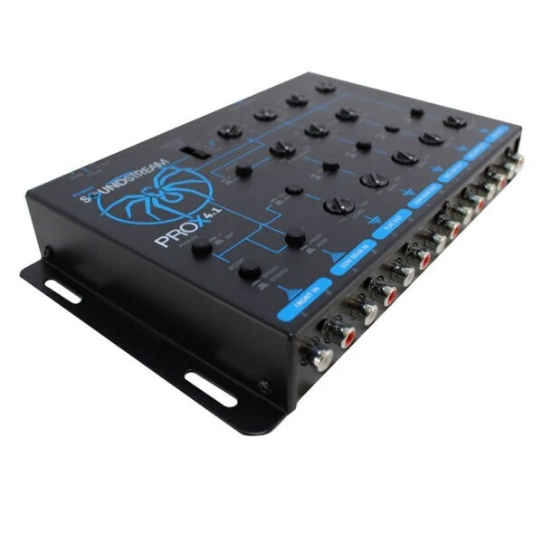 Soundstream PROX4.1 4 Voie Électronique Crossover Pour Haut Spl Système W/ Basse - Photo 2/3