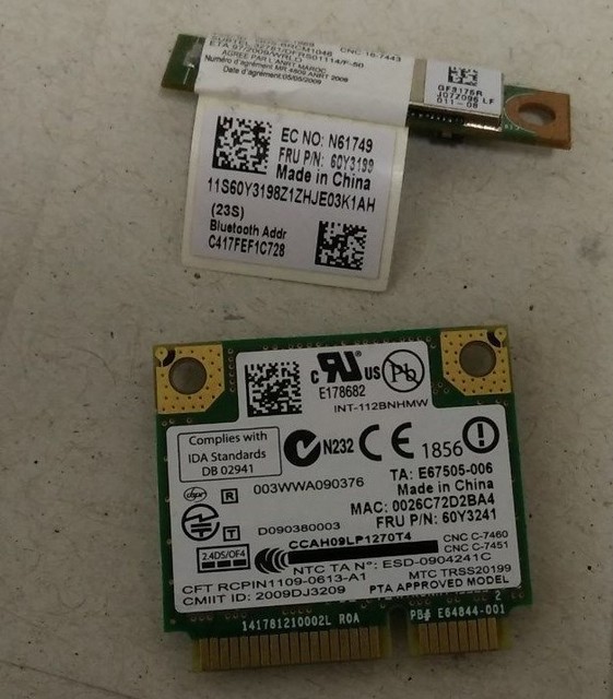 Computers Tablets Networking Network Cards Intel Centrino Wireless N 1000 112bnhmw Pci E Wifi Wlan Card F Lenovo 60y3241 St Dr Hetsroni Com Computers Tablets Networking Network Cards Intel Centrino Wireless N 1000 112bnhmw Pci E Wifi Wlan Card F Lenovo 60y3241 St Dr Hetsroni Com