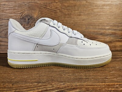 Womens Nike Air Force 1 07 Low UV Reactive Patchwork White Shoes