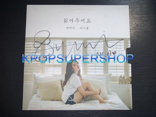 NC.A feat Sugarbowl Digital Single Album Love Me Autographed Signed CD Good Con