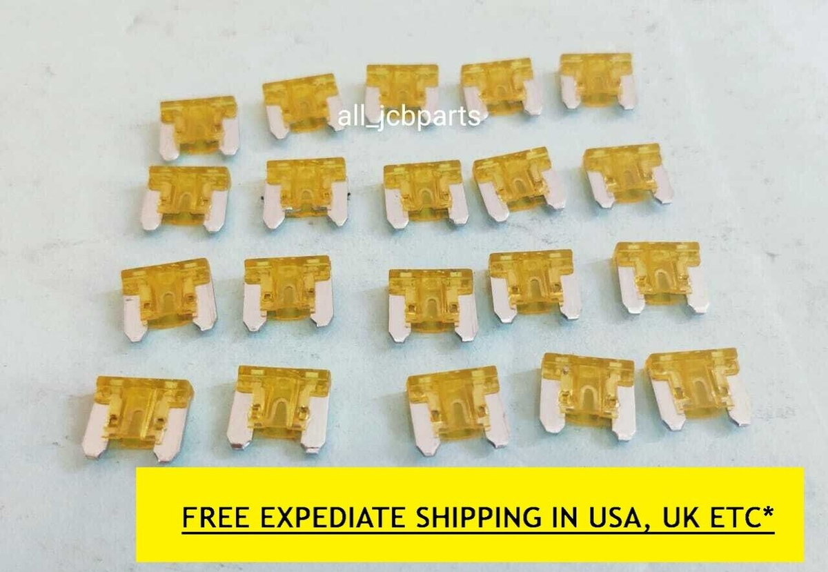 ショボンだま Jcb Fuse 40A Yellow, Set Of 20 Nos ( Part No. 716/15900) | eBay