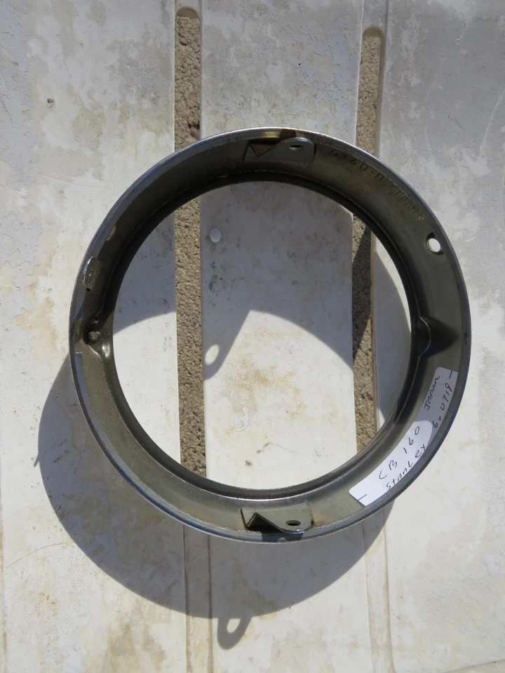 NOS 本田 CB160 车头灯装饰环 Stanley 6.0719 OM23 — 第 2/4 张图片