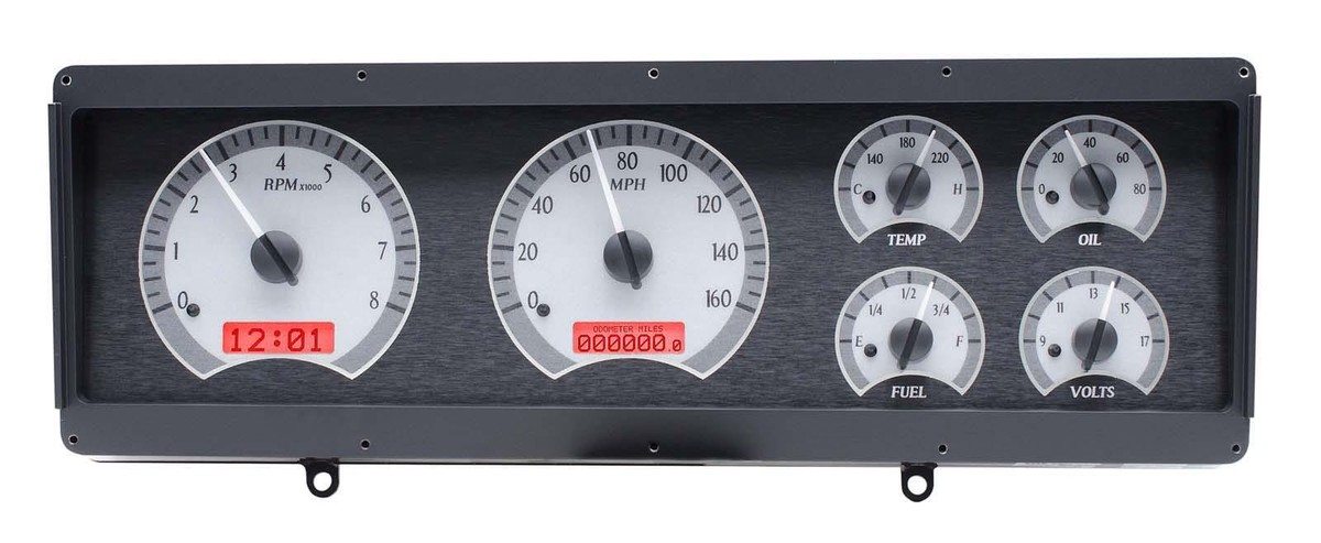 1978-1988 Cutlass LED Direct Replacement Gauge Cluster, White LEDs, Made In USA - Foto 5