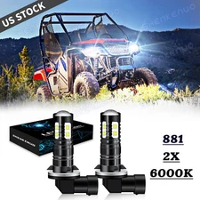 For Honda Pioneer 500 700 LED Bulbs 2014-2021 Headlights Lights Super Bright 2pc