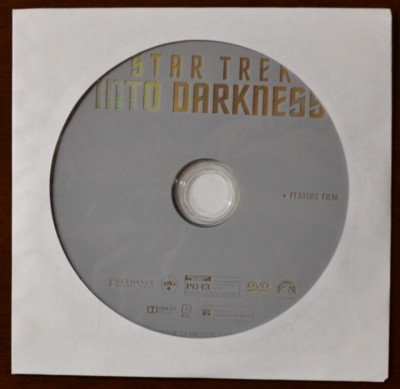 STAR TREK:  Into Darkness (DVD Only, 2013) NO CASE or ARTWORK  Ships free - VG