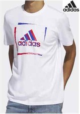 Image of ADIDAS Two Tone Stencil Graphic T - Shirt (HS2517)