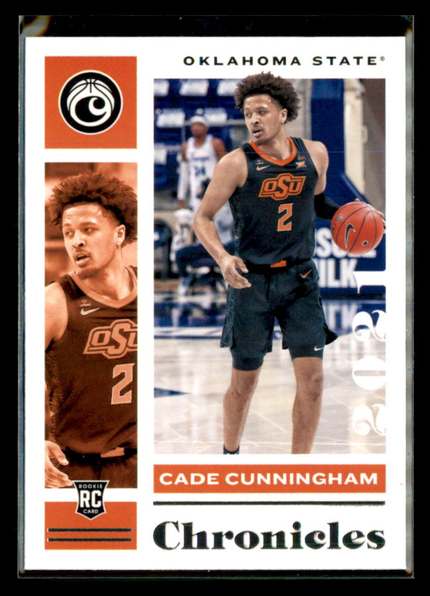 2021 Panini Chronicles Draft Picks Green #1 Cade Cunningham