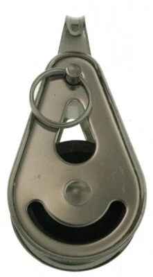 Block Umlenkrolle Seilrolle Edelstahl 82x40mm ARBO-INOX®