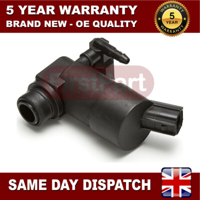 FirstPart Windscreen Washer Pump Front Rear Fits Volvo V70 (Mk3) 2.4 ...