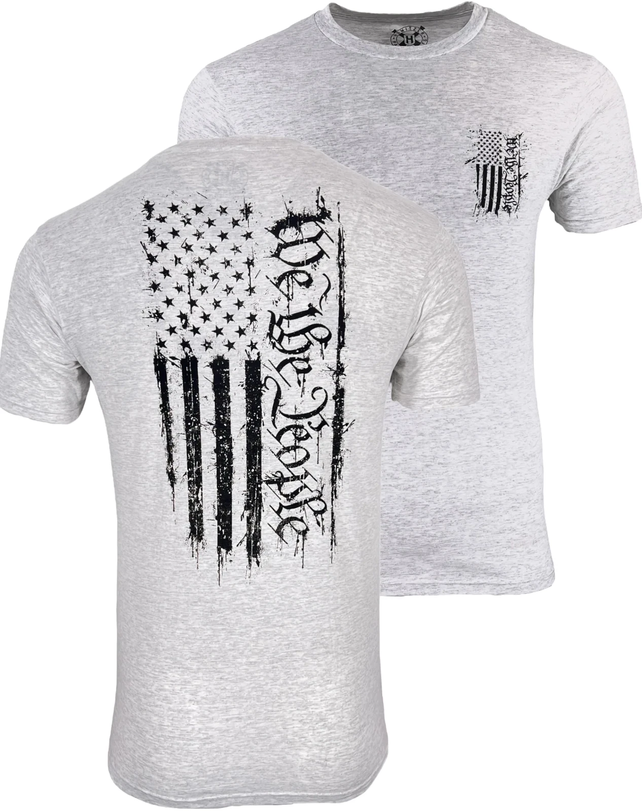 Howitzer Style Men's T-Shirt PEOPLE FLAG SPRAY Military Grunt MFG