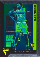 Vernon Carey Jr. RC 2020-21 Flux Basketball Chrome Rookie Card #231 Hornets NBA