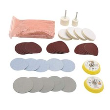 Glass Polishing Kit, 34Pcs/Set Scratch Removal Set Deep Scratch Remover Windo...