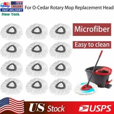 Replacement Microfiber Mop HEAD For O-Cedar Spin Mop Easy Clean Wring Refill USA