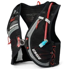 USWE Rush 8L Hydration Vest w/2.0L Bladder Mountain Bike Cycling Gravel - Black