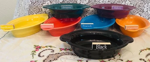 Fiesta Individual Casserole SOLD INDIVIDUALLY Not all colors pictured