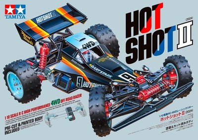 Tamiya Hotshot II (2024) 1/10 4WD Off-Road Buggy Kit TAM58737