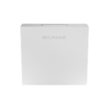 Mr Steam Designer 3 in. Steamhead with AromaTherapy Reservoir in Square White