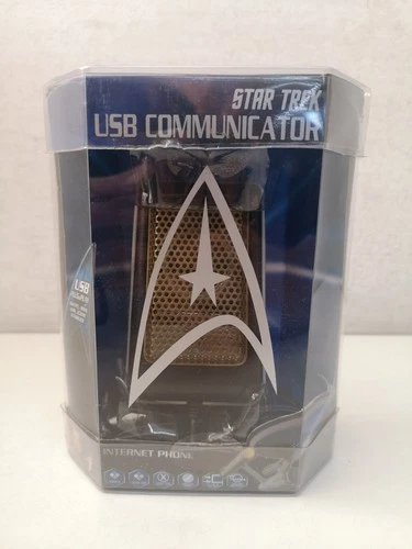 Star Trek USB Communicator Internet Phone Xp Vista Mac Plug & Play-A13