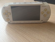 Sony PlayStation Portable (PSP) White Used/working No Charger 3 Games Included