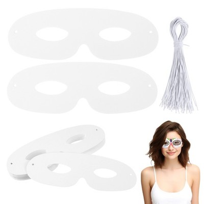 BESPORTBLE 3 Pièces Masques Animaux Diy Peints à Main Lot De