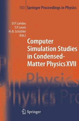 David P. Landau (u. a.) | Computer Simulation Studies in Condensed-Matter...