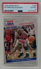 Michael Jordan 1993 Upper Deck Chicago Bulls NBA Playoffs Trading Card 180 PSA 6