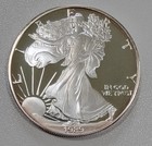 1989 S American Silver Eagle Dollar $1, Proof in OGP Purple Box — photo 2