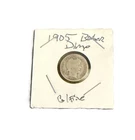 1905  Barber Silver Dime -G/VF