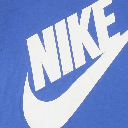 Camiseta Nike azul unisex, sin mangas, pequeña - Imagen 10 de 12