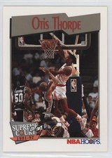 1991-92 NBA Hoops Supreme Court Otis Thorpe #468 xk1