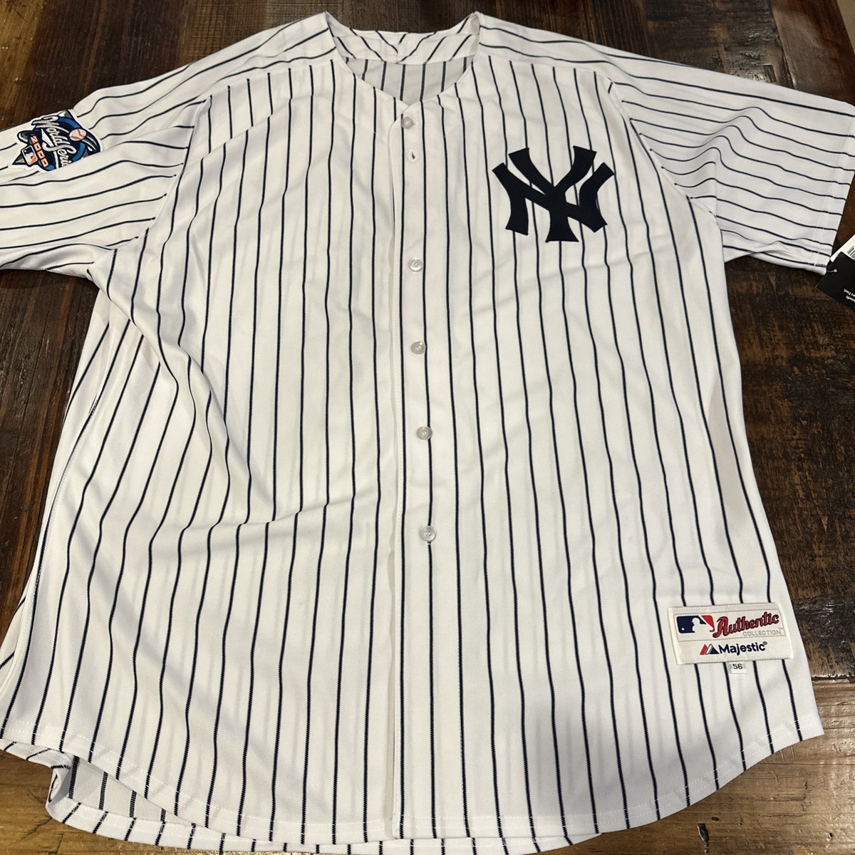 New York Yankees Derek Jeter Subway Series 2000 Authentic Jersey