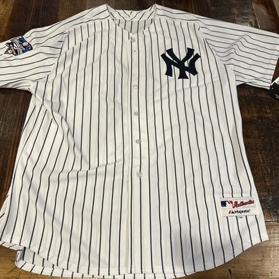 New York Yankees Derek Jeter Subway Series 2000 Authentic Jersey