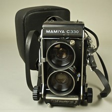 Mamiya C330 Professional 120 Medium Format TLR Camera W/Blue Dot Sekor 65mm f3.5