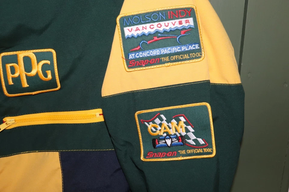 Vintage CHOKO Snap On Tools Racing Jacket LARGE Windbreaker - Image 4 of 4