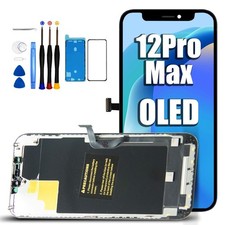 For iPhone 12 Pro Max Display OLED Touch Screen Digitizer Replacement Assembly