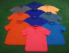 LOT OF 10 Under Armour Loose Heatgear Short Sleeve Tech Polo Shirt Size Large
