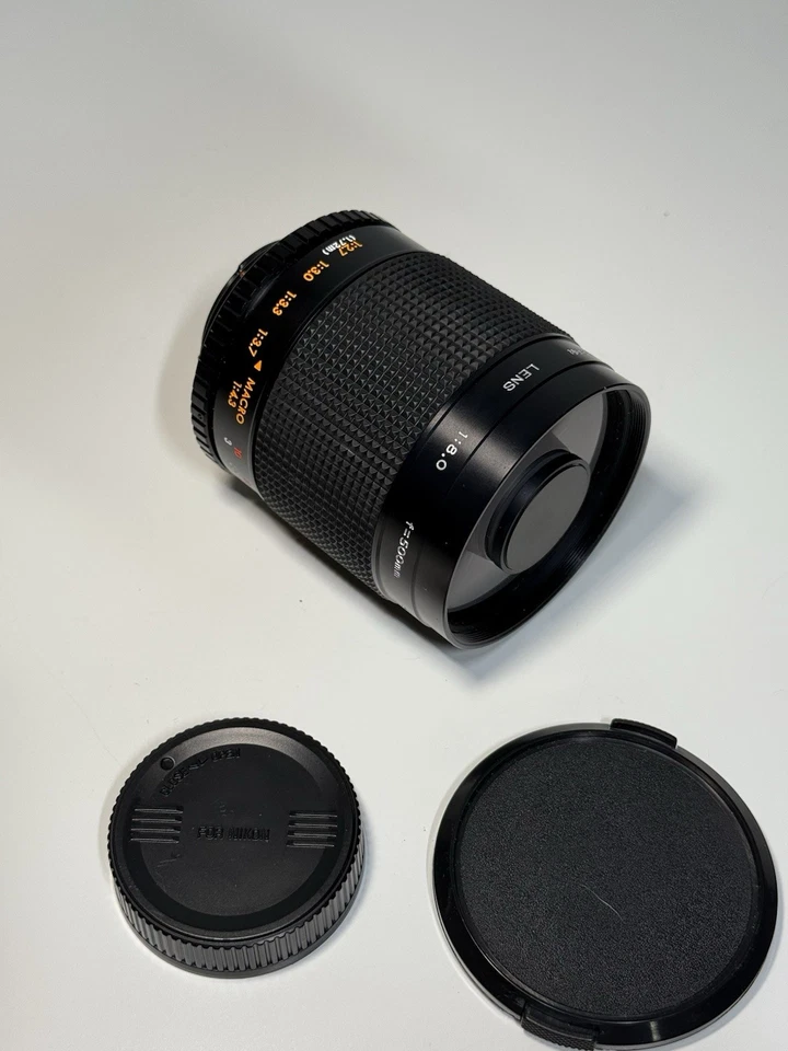 Samyang Quantaray MC 500mm f8 Mirror Lens for M4/3 Mount Camera Body - Image 2 of 4