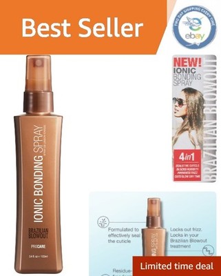 3.4 oz Ionic Bonding Spray - Mineral Oil Free & Long-Lasting Hair Protection