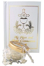 My First Communion Missal and Rosary with Case Gift Set for Girls