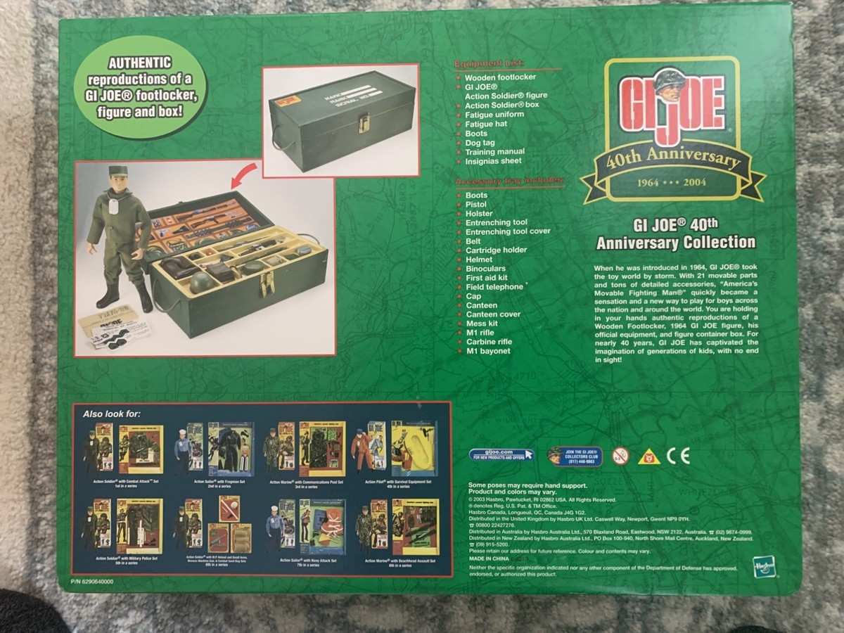 Hasbro Footlocker and Action Soldier Action Figure for sale online