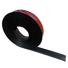 Floor Transition Strip Self Adhesive 2"×20' Black Vinyl Floor Transition Strip F