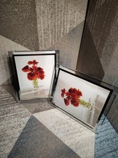 Set of 6 Glass 8x10 Tabletop Picture Photo Frames Horizontal or Verticle