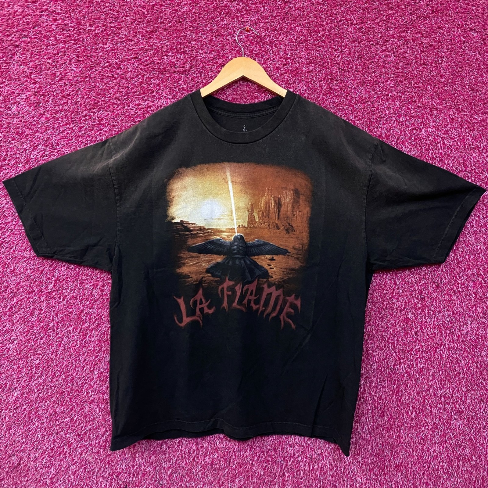 Travis Scott Cactus Jack " La Flame" Coachella Exclusive T-Shirt 2XL