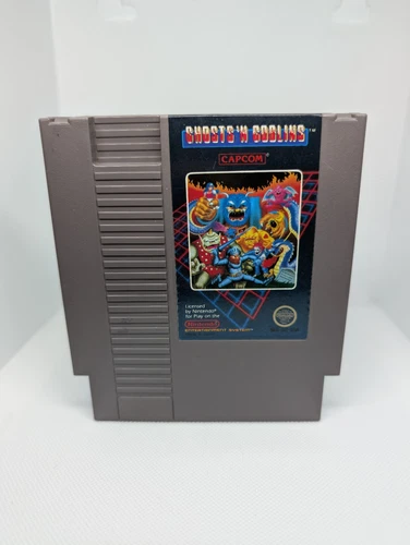 Nintendo Entertainment System NES Ghosts 'N Goblins Video Game Cartridge Only