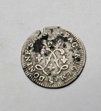 4 Sols Aux 2 L Couronnés LOUIS XIIII  1691 S