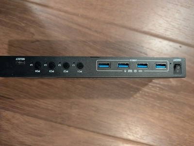 KVM switch 4 Computers, 1 Monitor, KVM401A with EDID