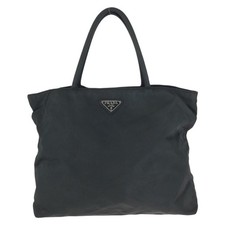 Prada Nylon Tessuto Triangle Logo Tote
