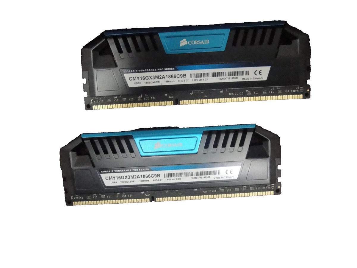 Corsair Computer PC3-14900 (DDR3-1866) Bus Speed RAM 2 Modules for