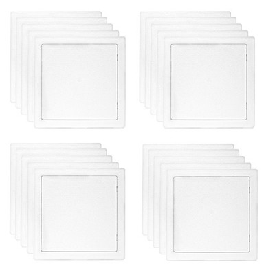 Morvat 12x12 Hinged Door Access Panel for Drywall & Ceiling, 20 Pack
